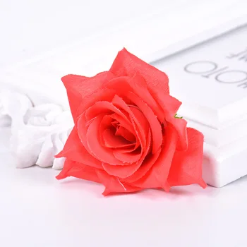 10buc 7cm Trandafir de Mătase Artificială Flori pentru Nunta Decor Acasă de Ziua Îndrăgostiților DIY Meșteșug Coroană de flori Cadou Decor Flori False