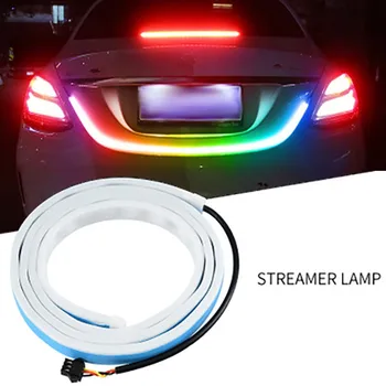 120cm/150cm Dinamic Streamer Plutitoare Suplimentare Opri Lumina LED-uri Auto Coada Portbagaj Hayon Benzi Dinamice Streamer Lămpii de Semnalizare