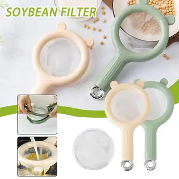 120Mesh Două tipuri Lapte de Soia Filtru Ecran Copilului Alimente Complementare Suc de uz Casnic de Mici Extrafin Kit Filtru Filte Z0K0