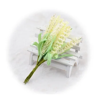 15cm Buchet de Flori Spumă Colorate Artificial Lavanda, Flori de Nunta de Decorare Petrecere Acasă Decor Fals Flori Artificiale