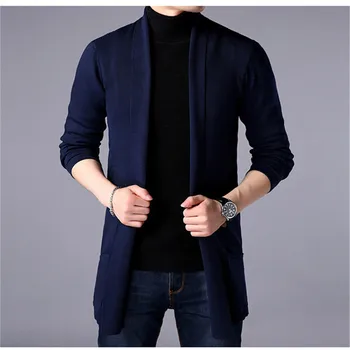 2022 primăvară nouă tineri bărbați pulover de culoare solidă tricou bottom, coreeană cămașă cu mâneci lungi slim barbati pulover cardigan lung haina