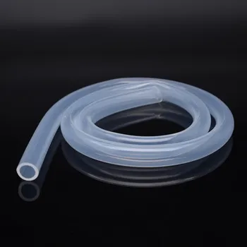 2M Lung 3 4 5 mm 6 mm 7 mm 8 9 10mm Afară Diametru Flexibil Lapte Furtun de Bere Conducta de Alimente Grad Silicon Transparent Tub de Cauciuc Moale Furtun