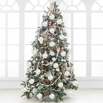3pcs/cutie Crăciun Diamant Alb de Spumă Minge Pom de Crăciun Ornames An Nou Fericit Petrecere Pandantiv Acasă Decorare Cadouri pentru Copii