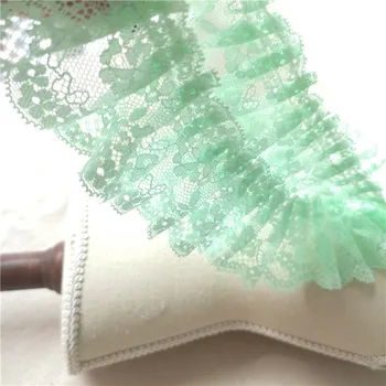 5 Metri/lot 5.5 cm lățime, o nouă lumină verde albastru Lolita haine, frumos decorate cu dantelă accesorii