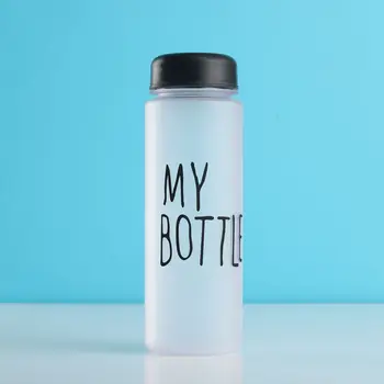 500ML Sticla de Apa Rezistente la Căldură Etanșe Drinkware Mat Sau Transparent Sticle de Apă Camping Fete Copilului Și Para Agua