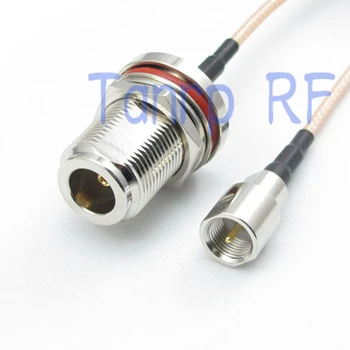 50CM Coadă coaxial cablu RG316 prelungitor 20inch N femeie jack nut pereților etanși la FME plug de sex masculin RF adaptor conector