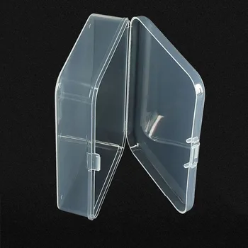 5PCS Cutie de Plastic Transparent Bijuterii de Ambalare Componente Pentru Primirea Cutie Carte de IDENTITATE Bijuterii Dreptunghi Acasă Depozitare en-Gros