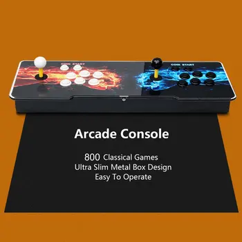 875 Jocuri Clasice Dublu Pumnii Model Acasă Multiplayer Joc Arcade Consola Controller Kit Set Dublu Joystick Consola