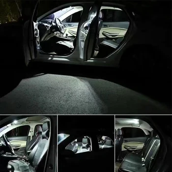8Pcs/set LED-uri Auto de Interior Lumina de Citit Pentru Toyota Prius 2009-2013 12V Becuri Auto Hartă de Interior Dome Portbagaj Lampa Kit Canbus Iluminat