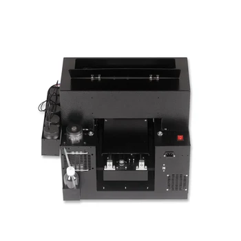 A4 UV mici printer masina de 6-color inkjet plate și cilindrice două-in-one pentru copii T-shirt/telefon mobil cazuri/mănuși