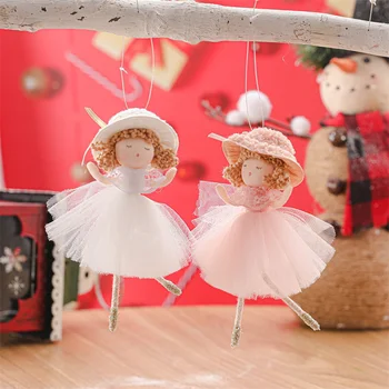 Angel Papusa Pom De Crăciun Agățat Ornamente Pandantiv Anul Nou, Decoratiuni De Craciun Pentru Casa Navidad 2022 Natal Noel Copii Cadou