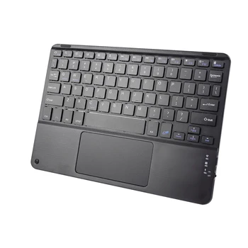 Bluetooth Tastatură Wireless Cu Touchpad Reîncărcabilă Tăcut Mini Touch Keyboard Pentru iPad Laptop Tableta Android Apple Windows
