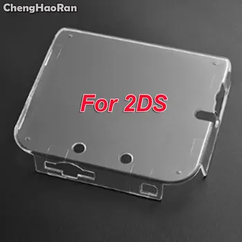 ChengHaoRan Anti-Zgârieturi Pentru 2DS Caz Durabil din Plastic Transparent de Protecție Caz Acoperire Greu Shell Pentru Nintendo 2DS