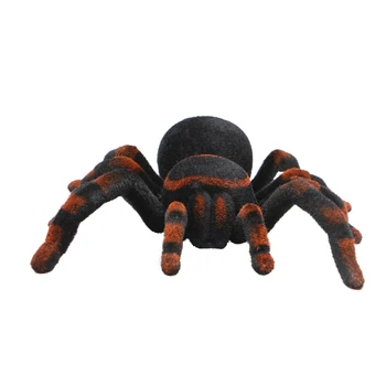 Control de la distanță Moale Înfricoșător de Pluș Înfiorător Spider Infrarosu RC Copil Cadou Jucărie