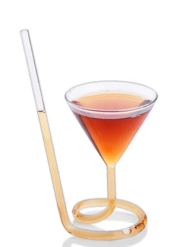 Creative Rotație Pahar De Cocktail Vampir Cupa Pahar De Vin Coada Lunga Pahar De Cocktail Moleculară Pahar De Vin