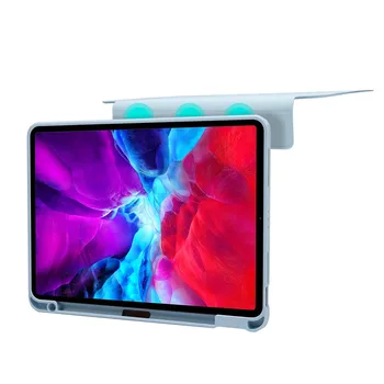 Detașabil Magnetice Caz Stand Pentru Apple iPad Pro 11 2020 2021 2018 Acril Transparent Capacul din Spate aparat de Fotografiat Gaura Capac de Protecție