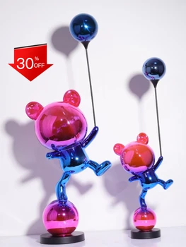 Disney Trend De Desene Animate Mickey Minnie Balon Sculptură Mașină De Decor Moale Decor Accesorii Auto