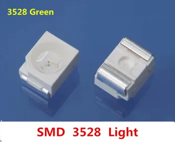 En-gros 2000PCS SMD 3528 LED Rosu/Galben/Verde/Albastru/alb Cald alb, Apa Limpede diode Cip led-uri indicatoare