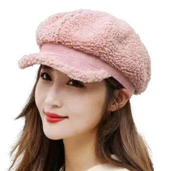 Femei De Iarnă Pălărie Cald Căciuli Tricotate Pălării De Sex Feminin Blana De Iepure Cap De Toamna Iarna Pentru Femei De Moda Pălărie Chelioși Căciuli