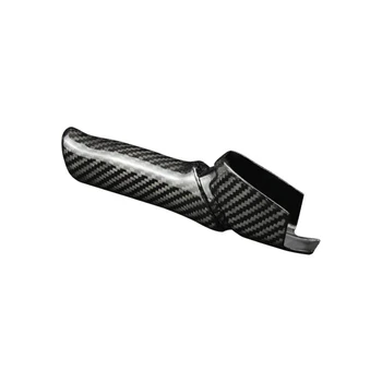 Fibra de Carbon Mașină Mâner Frână de Mână Capac Ornamental Pentru Pentru Nissan GT-R Pentru GTR 08-21 Upgrade pentru a Îmbunătăți Instantaneu Extreme Efect Vizual