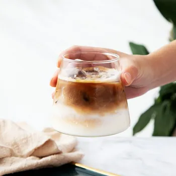 Fujiyama Forma Cupe de Sticlă rezistente la Căldură, Suc de Cafea Transparent Cana de Ceai Creative Bere Whisky Pahare de Acasă Drinkware Consumabile