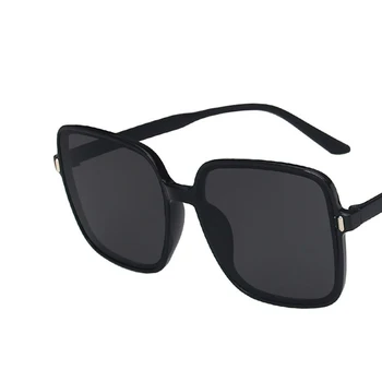 Jeleu de Culoare ochelari de Soare Patrati Doamnelor Anti-ultraviolete cu ochelari de Soare UV400 Ochelari de Soare Cadru Mare Gradient de Ochelari pentru Conducere Auto