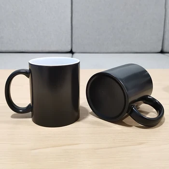 Mai nou design 5 fete Magic Cana BSKT-157 de căldură cu schimbare de Culoare de ceai ceașcă de cafea cani cadou Ceramice Drinkware