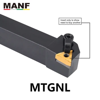 MANF MTGNR-1616H16 de cotitură suport instrument de 20mm plictisitor bar Cutter Carbide Toolholder de Cotitură Externe Suport scule CNC Strung instrumente