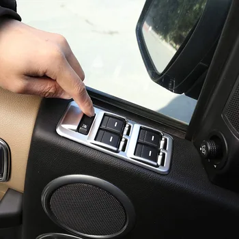 Masina geamurilor Comuta Butonul de Control Panoul de Acoperire Cadru Ornamental pentru Land Rover Discovery 3 LR3 Range Rover Sport