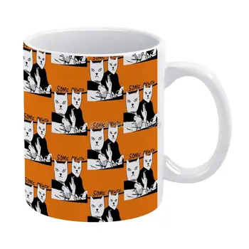 Mewth Cani de Cafea Model de Cana de Cafea 330ml Lapte Cana de Apa Părinți Creative Cadouri de Ziua Pisica Tineret Mew Pisici Miau Iubitor de Pisici Pisica Goo P