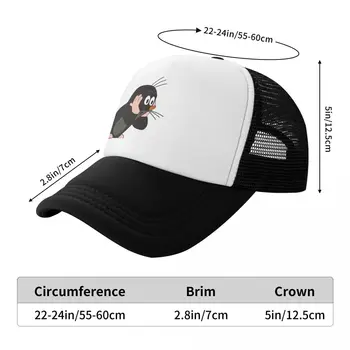 Mol Surprins Șapcă de Baseball Hip Hop Femei Bărbați Reglabil Desene animate Krtek Pic Maulwurf Camionagiu Pălării de Toamnă Sepci Snapback