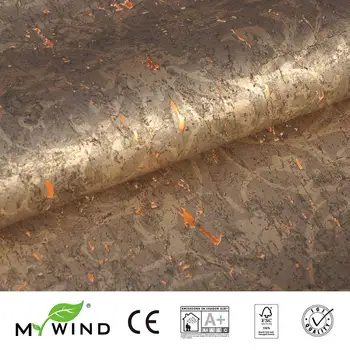MYWIND 0.91*5.5 M/Rola Arămie de Lux, Material Design Decor de Hârtie de Perete Plută Tapet