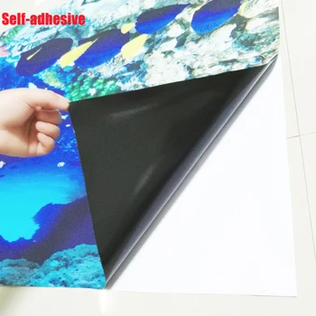 Personalizat Tapet rezistent la apa Pentru Baie Blue Wave Picături de Apă 3D din PVC Purta Non-Alunecare de Hârtie de Perete Bucatarie Podea de Vinil pictura Murala de Perete