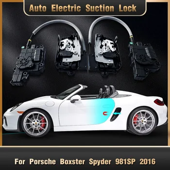 Smart Auto Electrice de Aspirare de Blocare a Ușii pentru Porsche Boxster Spyder 981SP Automata Soft Close Super Tăcere Vehicul Auto Usa