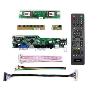 T. V56.03 Controler de Bord pentru 17 inch 1280x1024 LVDS ecran de Interfață M170ETN01.0 LTM170ET01 M170EG01 VF/VG/VH LM170E03
