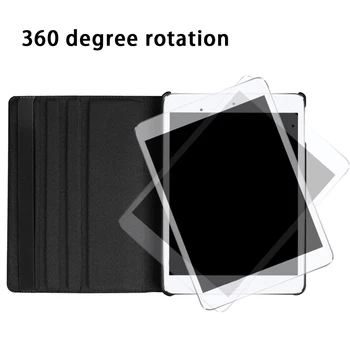 Tableta Caz pentru Huawei MediaPad T5 10/T3 10 9.6 Inch de 360 de Rotație Automată de Trezire caz de Protecție Auto Wake Sleep cover