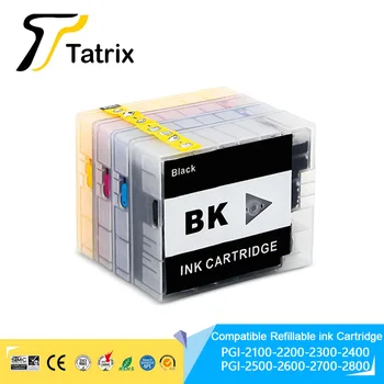 Tatrix Pentru Canon PGI2200 IGP-2200XL Refillable Cartuș de cerneală Pentru Canon MAXIFY IB4020/iB4120/MB5020/MB5120/MB5320/MB5420 Printer