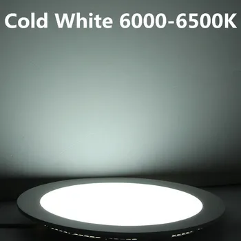 Ultra Subțire SMD 2835 Round LED Panel Light 25W Conduse de Plafon Lumina AC85-265V alb Natural/Alb Cald/Alb Rece 20BUC/Lot