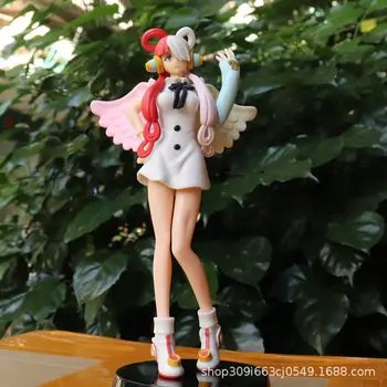 Una Bucata Figurine Jucarii Film Roșie Uta Figura Shanks Dxf Anime Luffy Zoro Sanji Figurina Statuie Model de Cadou pentru Copii