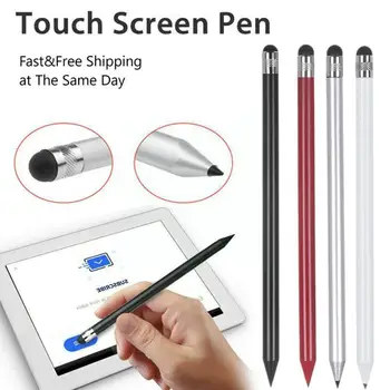 Universal 2 In 1 Stylus Pen Comprimat Desen Stilou Capacitiv Caneta Samsung PC-ul Tabletă cu Ecran Inteligent Creion Telefon IPad Celule R1Q1