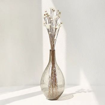 Vintage vaza de sticla ghiveci de flori vaza decor acasă în camera de zi Nordic decor hidroponice vaze de flori uscate de simplu