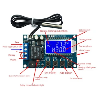 XY-T01 Termostat Digital Digital Controler de Temperatura Modulul de Refrigerare Încălzire