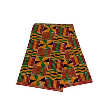 Țesături africane Kente bumbac African batic față-verso tipărite pânză olandeză material ceara